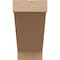 Ekena Millwork 9"W x 18"D x 18"H Classic Burlington Rough Cedar Woodgrain TimberThane Corbel, Primed Tan CORUR09X18X18BURRCPR - alternate 4